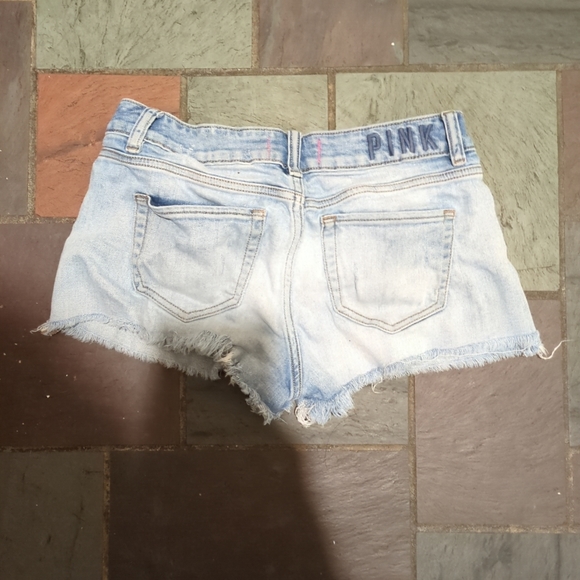 Pink by Victoria's secret jean short size 4 - Picture 8 of 9